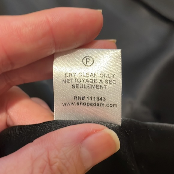 ADAM LIPPES OVERSIZED STATEMENT TUXEDO PIECE EMBELLISHED WOOL ELASTANE NWOT 2 - Picture 9 of 17